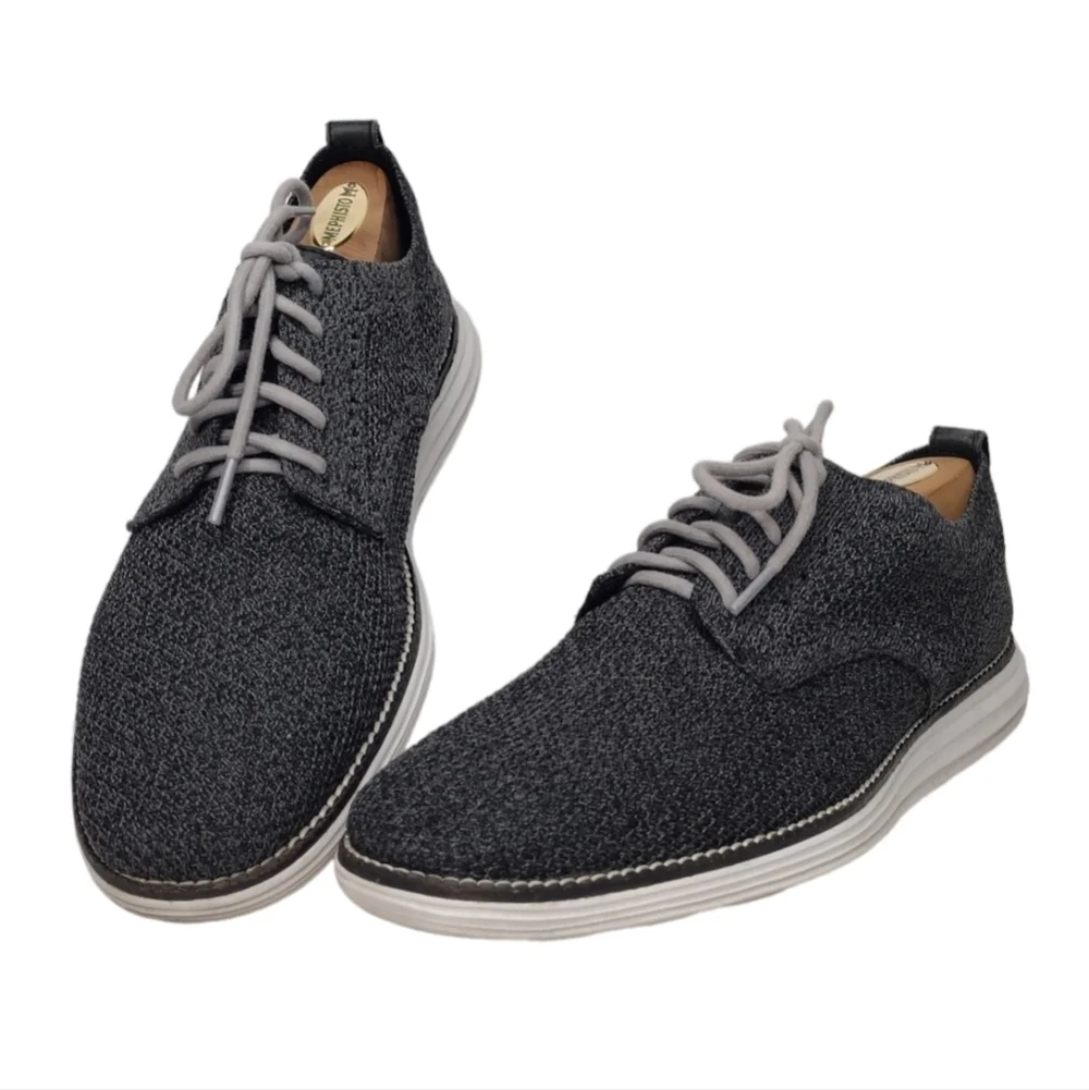 Cole Haan Original Grand Men's Stitchlite Leather Lace Up Dress Oxfords Size 10M